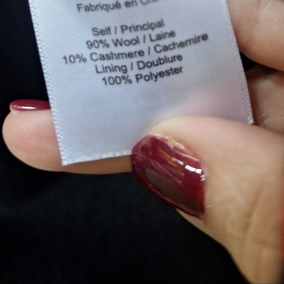 NWT Veronica Beard Senna Coat Wool/Cashmere Houndstooth Womens size 00 - Picture 6 of 9